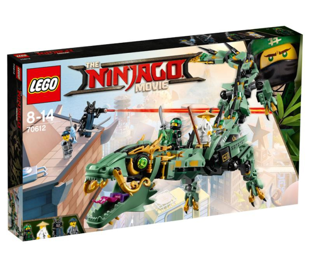 LEGO NINJAGO Movie Mechaniczny smok zielonego ninja - 376704 - zdjęcie
